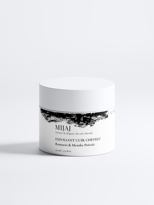 Exfoliant Cuir Chevelu — Romarin & Menthe Poivrée